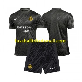 Fußballtrikots Inter Mailand Torwart Kinder 2024-2025 Kurzarm 3rd trikot kaufen